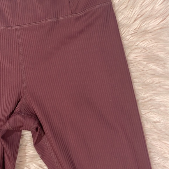 Girlfriend Collective Goji Ribbed High Rise Compression Leggings - Picture 7 of 8